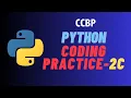 PYTHON CODING PRACTICE 2C NXTWAVE CCBP 4 0 INTENSIVE PRACTICE 2C