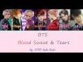 Download Lagu [INDO SUB] BTS (방탄소년단) Blood Sweat and Tears Lyrics (피 땀 눈물) Han|Rom|Indo Color Coded