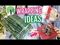 Gift Wrapping Hacks Using Dollar Tree Supplies