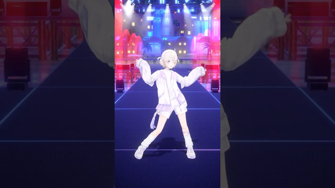 III踊ってみた ~！アチチな2人はだぁれ~？【轟はじめ】#vtuber #shorts #dance