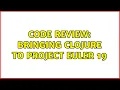 Code Review Bringing Clojure to project Euler 19 2 Solutions