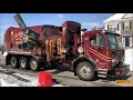 A J Blosenski Peterbilt 320 Labrie Automizer Garbage Truck