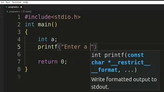 Multiplication table using loop in c programming c programming in Linux day-11