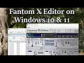 Fantom X USB Driver Missing on Windows 10 11 Use MIDI Instead Full Editor Support