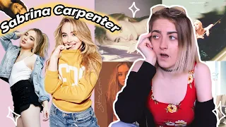 first time listening to sabrina carpenter honeymoon fades almost love sue me reaction