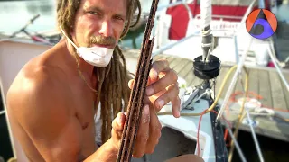 Anchor locker refit GRIND, GLASS and repeat [Ep 32]