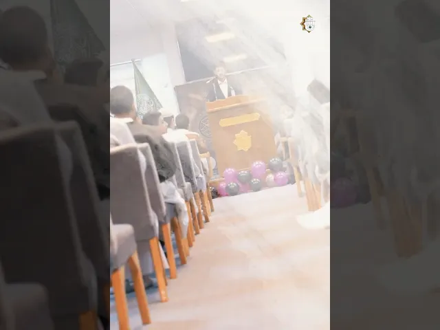 ⁣في أجواء إيمانية. طلبة المجمع العلمي يحتفلون بمولد الأقمار المحمدية في النجف الأشرف