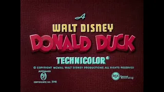 Donald Duck Put Put Troubles Titles 1940 