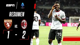 CISSÉ Y RABIOT LOS GOLES DEL MILAN EN SU DEBUT CON TRIUNFO | Torino 1-2 AC Milan | RESUMEN
