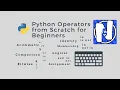 Python operators jupyter notebook