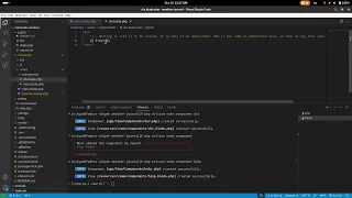 How to fix syntax error unexpected token endif expecting end of file in component Laravel 12