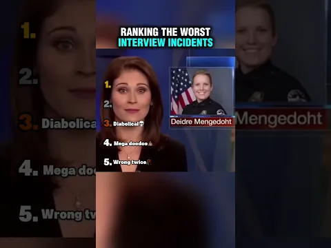 Ranking The Worst Interview Incidents💀😭