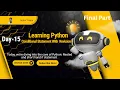 Day 15 - Python If-Elif-Else Ladder with Nested Loops Shorthand If Python Full Course