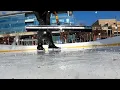 Warm Christmas Eve brings challenges to outdoor skating rinks