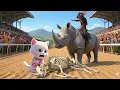 Lagu 😱🐱 The Kitten Everyone Mocked Won the Rhino Race — A Shocking Victory! 🏆. | AI Cat Story