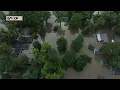 Flooding at 78th Street and Keystone Avenue in Indianapolis