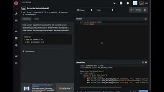 codewars python Formatting decimal places