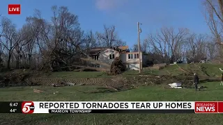 Multiple tornadoes reported sweeping through neighborhoods farm fields in Rochester area