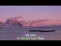 YOU MAKE ME FEEL BRAND NEW - Simply Red (Lyrics Video) with 4K -Ultra HD Background