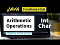 Arithmetic Operations In INT And CHAR Programs Core Java Programs with Output