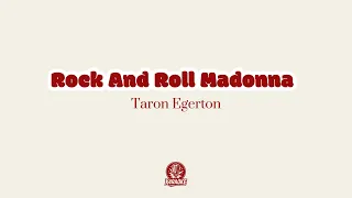  karaoke rock and roll madonna from rocketman taron egerton