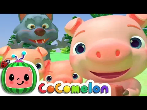 Download MP3 Three Little Pigs | CoComelon Nursery Rhymes & Kids Songs