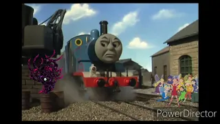 thomas the tank engine protecting rachel kirsty and their rainbow fairies friends from dharkon