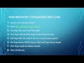 Selenium Web Browser Commands in Java