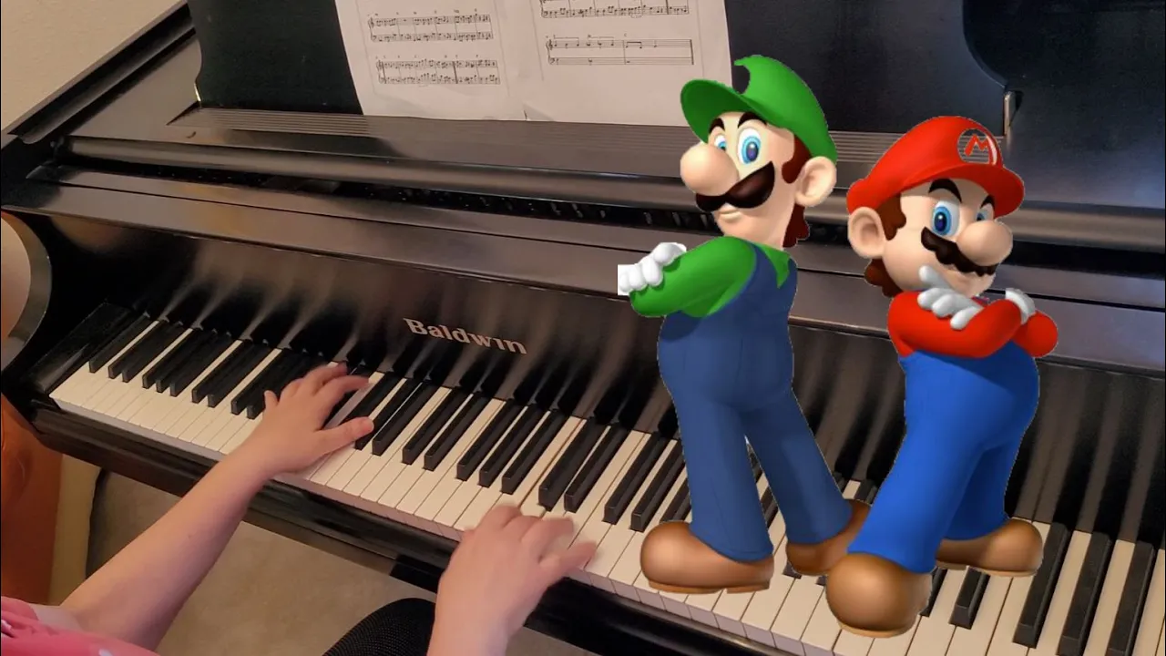 Super Mario Bros. Main Theme, by Koji Kondo/ Piano Cover Super Mario Bros. Main Theme, by Koji Kondo/ Piano Cover