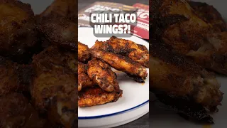 CHILI TACO WINGS | CRISPY BAKED CHICKEN WINGS 🌶️🌮🍗