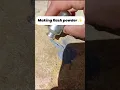 The exact method of making flash powder