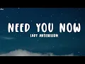 Lady Antebellum - Need You Now (Lyrics) (Loop Video)