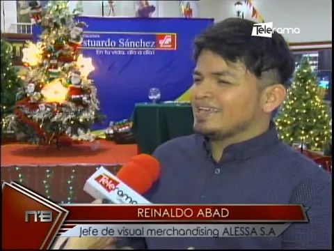 Almacenes Estuardo Sánchez organizó taller sobre decoración navideña