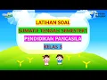 Download Lagu 🔴Latihan Soal Sumatif Tengah Semester 1 Pendidikan Pancasila Kelas 3 || Kurikulum Merdeka