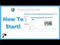 How to Create and Open Study PROCESS SIMULATE