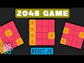 React JS - Making 2048 Game with React and TailwindCSS