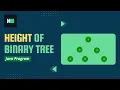 Height of Binary Tree in Java Hackerrank Solution How to find height of binary tree in java