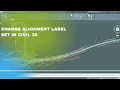 Change Alignment Label Set in Civil 3D