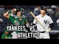 New York Yankees vs Oakland Athletics Game player stats and box scores