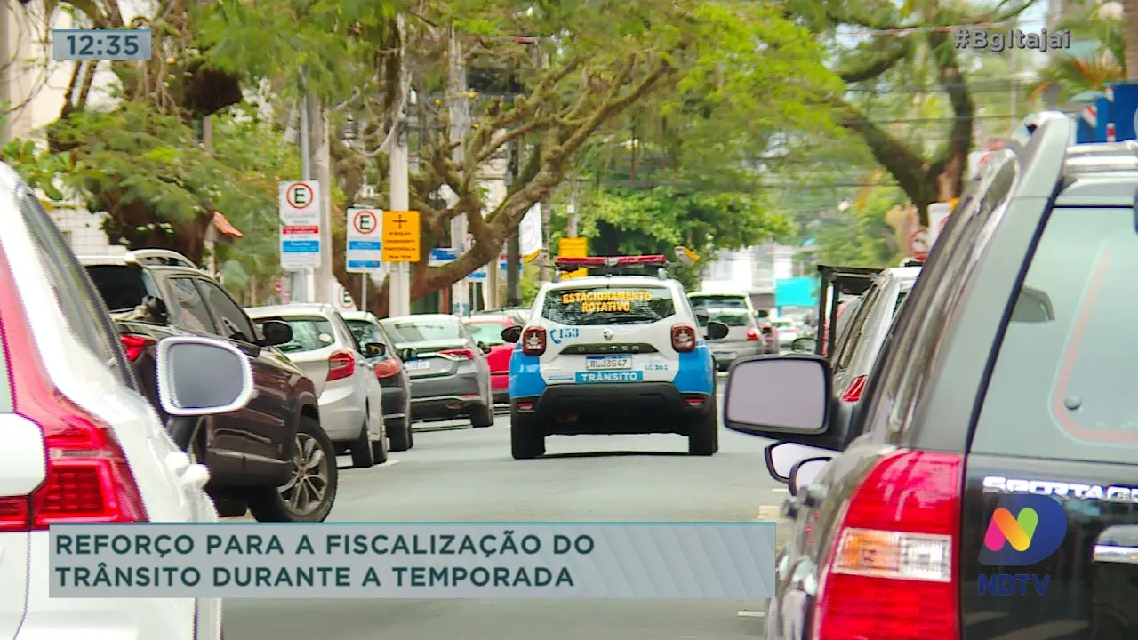 Balneário Camboriú terá reforço para a fiscalização do trânsito durante a temporada