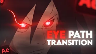 eye path transition tutorial amv project file after effects