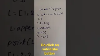 append in python list