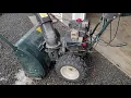 Snowblower Engine Surging Problem