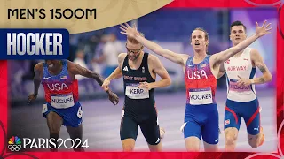 American Cole Hocker pulls off a STUNNER in men s 1500m Olympic final Paris Olympics NBC Sports