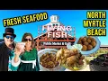 The FLYING FISH Restaurant at BAREFOOT LANDING in North Myrtle Beach SC