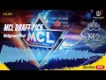 Download Lagu MCL Draft Pick Music Mobile Legends Select Hero Selection Soundtrack OST Theme Song MLBB BGM XUJIN