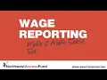 Wage Reporting for SSI