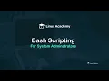 Bash scripting tutorial for beginners For System Administrator