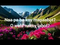 Pasabta ko | kuya Bryan & Leela Laburada (Lyrics Video)