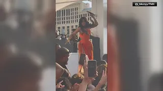 Police report filed after Cardi B throws mic at fan
